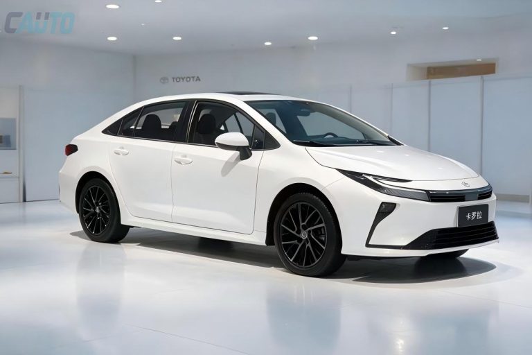 Toyota Corolla With Hybrid & Gasoline Powertrains For Export